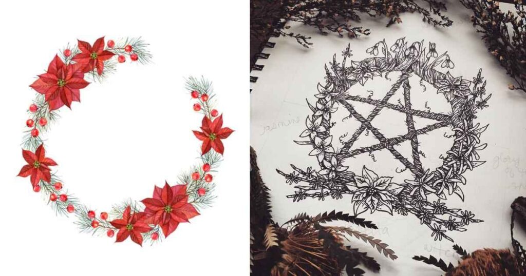 Christmas Wreaths And Winter Wreath Tattoos