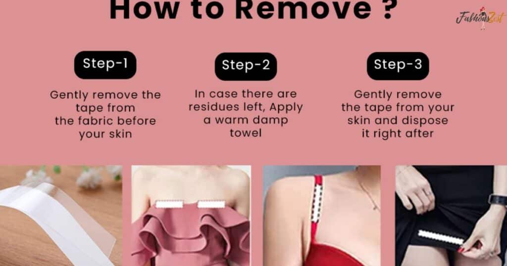 Removing The Fashion Tape Safely